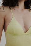 BASERANGE Mississippi jumpsuit ONMI-VE-SP24 green yellow PB3